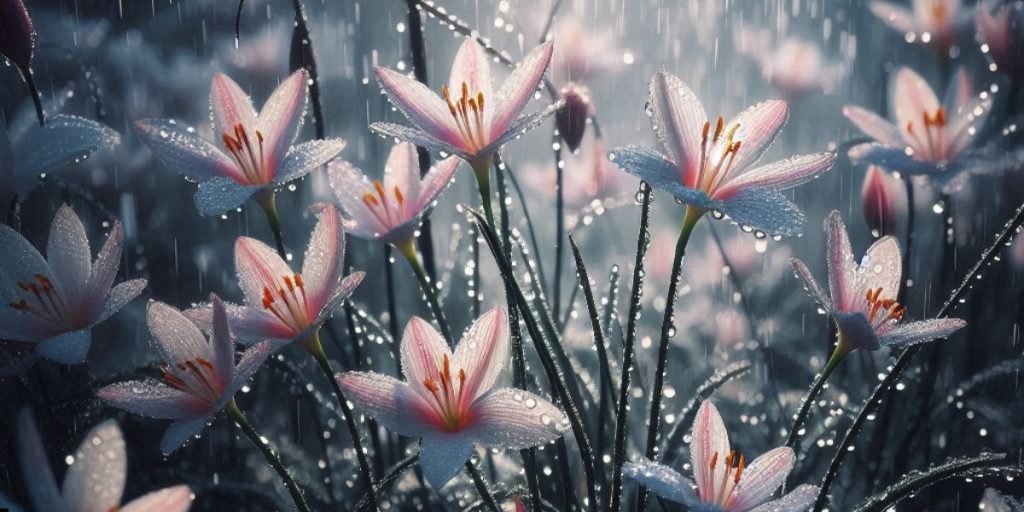 Monsoon flowers in India